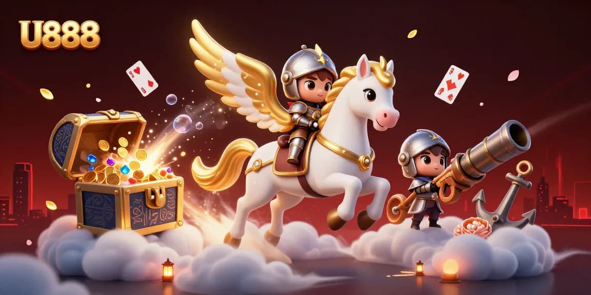 Engage in thrilling gameplay with U888, showcasing an exhilarating 3D casino adventure.