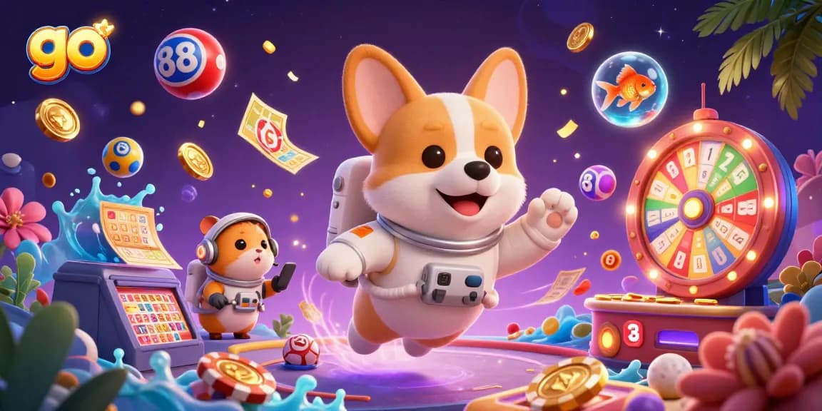 Experience excitement with go 88 reels spinning and characters bursting in vibrant casino adventure.