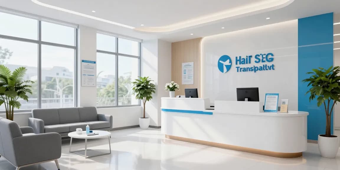Hair transplant Istanbul clinic interior showcasing patient care with welcoming environment and medical services.