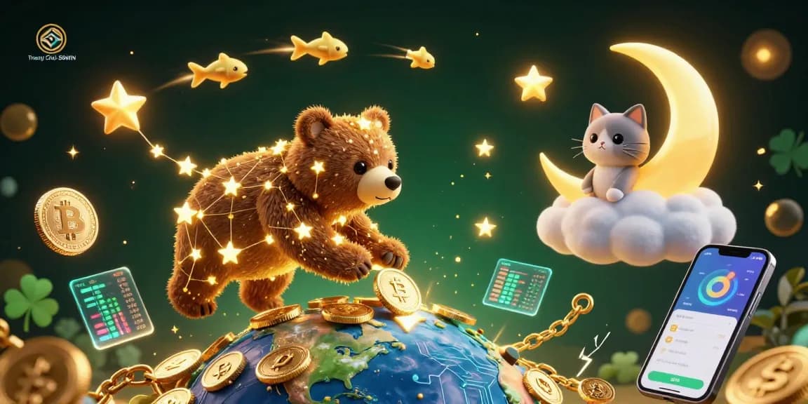 Experience the excitement of Trang Chủ 56WIN with vibrant gambling elements in a dynamic 3D scene.