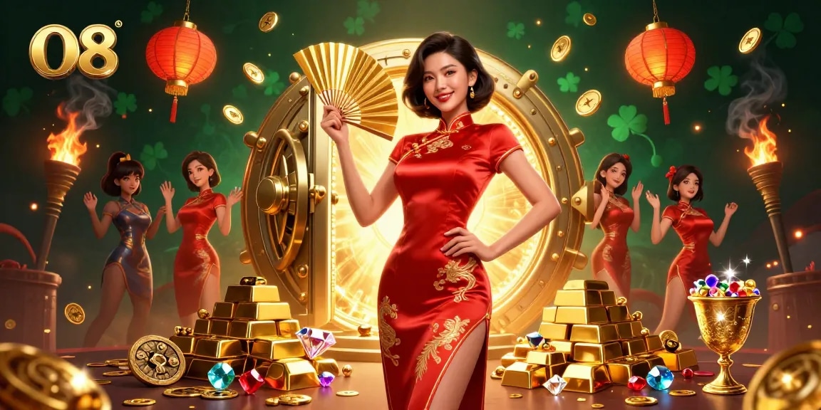 Experience thrilling gameplay at O8 with vibrant visuals and dynamic casino elements.