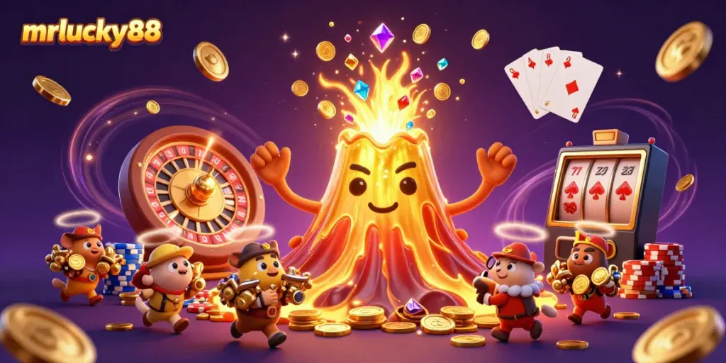 Experience the thrill of winning at mrlucky88 with colorful graphics and engaging gaming elements.