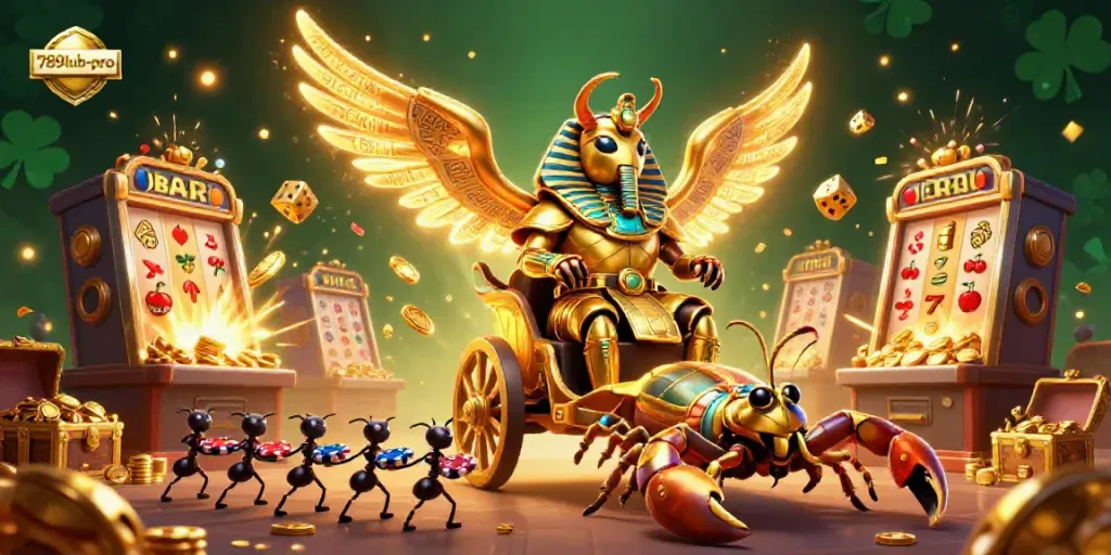 Experience thrilling gaming at 789lub-pro with vibrant 3D casino action and dynamic gameplay elements.