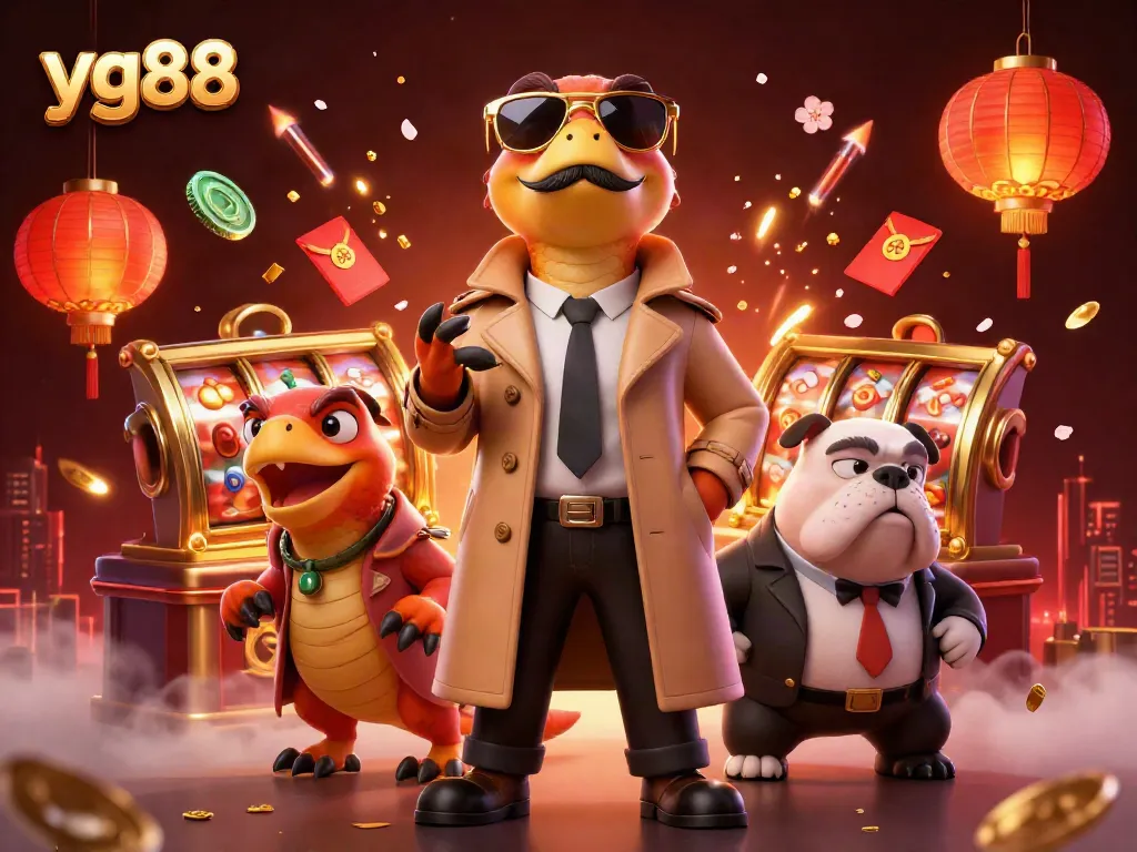 Engage in thrilling gaming at YG88, where raptors seek entry in a vibrant casino.