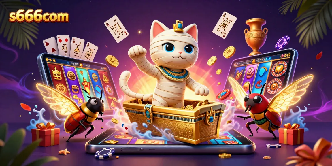 Experience exhilarating gaming with s666com's vibrant casino scene showcasing thrilling games.