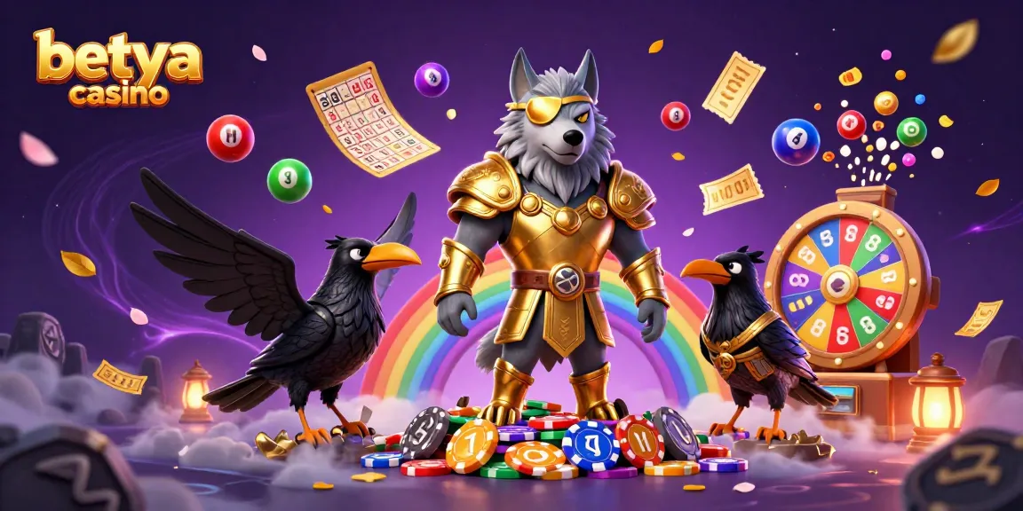 Experience thrilling moments at betya casino with a dynamic fantasy scene of gaming excitement.