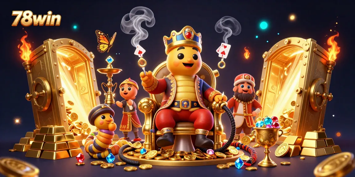 Experience thrilling gaming at 78win with dynamic casino visuals and exciting winning symbols.