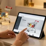 Sina magnetica for LED lighting showcased in online shopping atmosphere